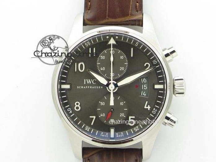 MIROTIME 1227 Big Pilot Real PR IW502701 RG YLF 1:1 Best Edition Blue Dial On Calfskin Strap A Classic 7225